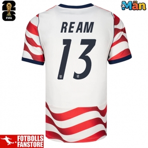 Förenta stater Tim Ream #13 Hemmatröja VM 2026 Kortärmad