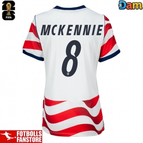 Förenta stater Weston McKennie #8 Hemmatröja Dam VM 2026 Kortärmad