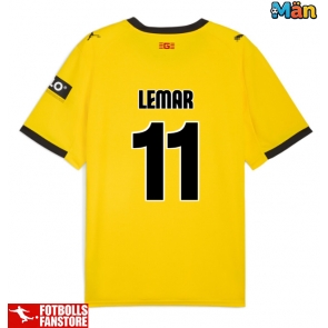 Girona Thomas Lemar #11 Bortatröja 2025-26 Kortärmad