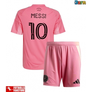 Inter Miami Lionel Messi #10 Hemmatröja Barn 2025-26 Kortärmad (+ Korta byxor)