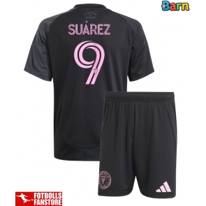 Inter Miami Luis Suarez #9 Bortatröja Barn 2025-26 Kortärmad (+ Korta byxor)