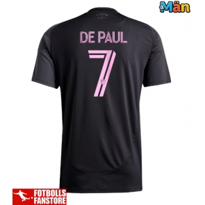 Inter Miami Rodrigo De Paul #7 Bortatröja 2025-26 Kortärmad