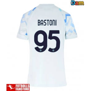 Inter Milan Alessandro Bastoni #95 Bortatröja Dam 2025-26 Kortärmad