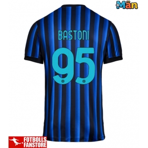 Inter Milan Alessandro Bastoni #95 Hemmatröja 2025-26 Kortärmad