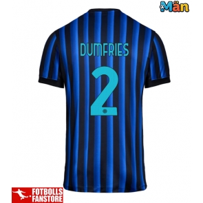 Inter Milan Denzel Dumfries #2 Hemmatröja 2025-26 Kortärmad