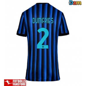 Inter Milan Denzel Dumfries #2 Hemmatröja Dam 2025-26 Kortärmad