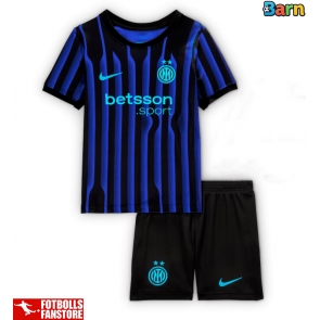 Inter Milan Hemmatröja Barn 2025-26 Kortärmad (+ Korta byxor)