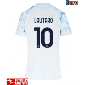 Inter Milan Lautaro Martinez #10 Bortatröja Dam 2025-26 Kortärmad