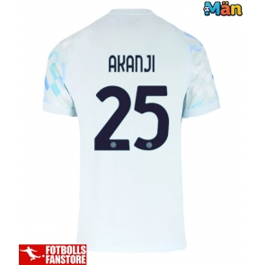 Inter Milan Manuel Akanji #25 Bortatröja 2025-26 Kortärmad