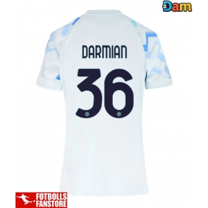 Inter Milan Matteo Darmian #36 Bortatröja Dam 2025-26 Kortärmad