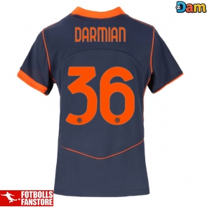 Inter Milan Matteo Darmian #36 Tredje Tröja Dam 2025-26 Kortärmad