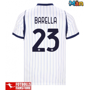 Inter Milan Nicolo Barella #23 Bortatröja 2026-27 Kortärmad