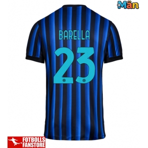 Inter Milan Nicolo Barella #23 Hemmatröja 2025-26 Kortärmad