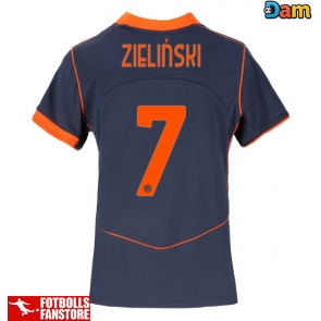 Inter Milan Piotr Zielinski #7 Tredje Tröja Dam 2025-26 Kortärmad