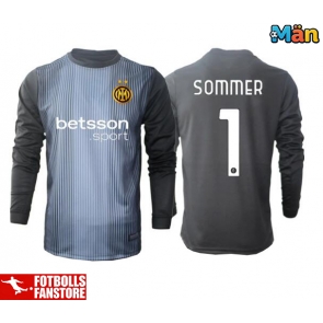 Inter Milan Yann Sommer #1 Målvakt Hemmatröja 2025-26 Långärmad