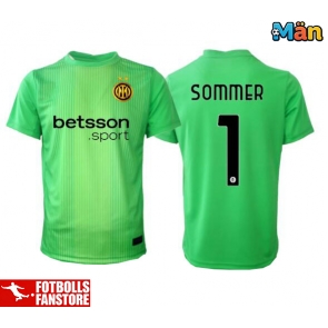 Inter Milan Yann Sommer #1 Målvakt Tredje Tröja 2025-26 Kortärmad