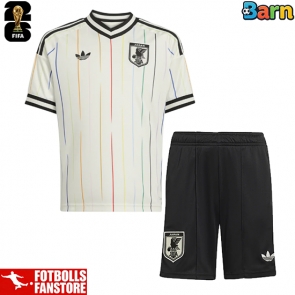 Japan Bortatröja Barn VM 2026 Kortärmad (+ Korta byxor)