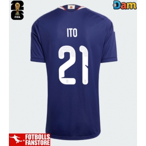 Japan Hiroki Ito #21 Hemmatröja Dam VM 2026 Kortärmad