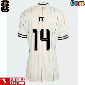 Japan Junya Ito #14 Bortatröja Dam VM 2026 Kortärmad