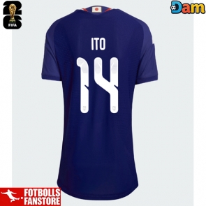 Japan Junya Ito #14 Hemmatröja Dam VM 2026 Kortärmad
