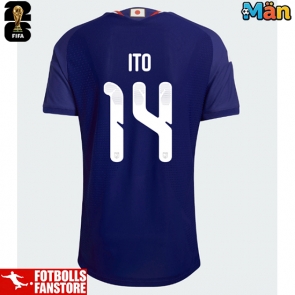 Japan Junya Ito #14 Hemmatröja VM 2026 Kortärmad