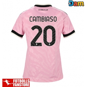 Juventus Andrea Cambiaso #20 Bortatröja Dam 2026-27 Kortärmad