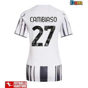 Juventus Andrea Cambiaso #27 Hemmatröja Dam 2025-26 Kortärmad