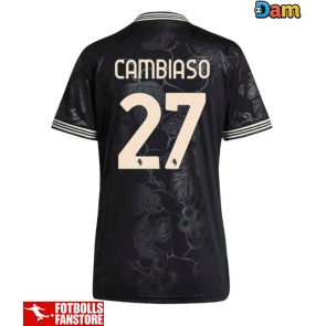 Juventus Andrea Cambiaso #27 Tredje Tröja Dam 2025-26 Kortärmad