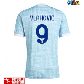 Juventus Dusan Vlahovic #9 Bortatröja 2025-26 Kortärmad