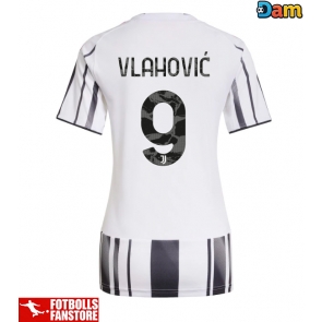 Juventus Dusan Vlahovic #9 Hemmatröja Dam 2025-26 Kortärmad