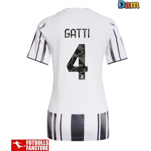 Juventus Federico Gatti #4 Hemmatröja Dam 2025-26 Kortärmad