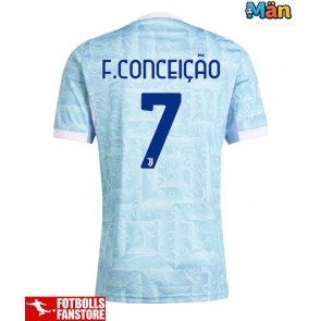 Juventus Francisco Conceicao #7 Bortatröja 2025-26 Kortärmad