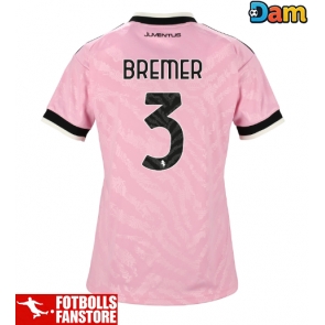 Juventus Gleison Bremer #3 Bortatröja Dam 2026-27 Kortärmad