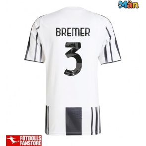 Juventus Gleison Bremer #3 Hemmatröja 2025-26 Kortärmad