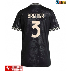 Juventus Gleison Bremer #3 Tredje Tröja Dam 2025-26 Kortärmad