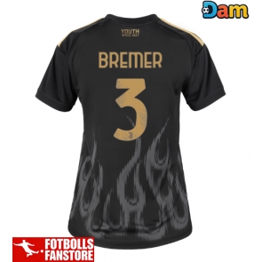 Juventus Gleison Bremer #3 Tredje Tröja Dam 2026-27 Kortärmad
