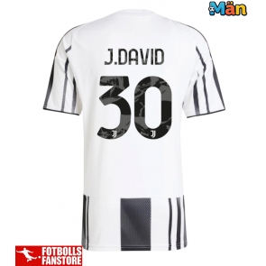 Juventus Jonathan David #30 Hemmatröja 2025-26 Kortärmad