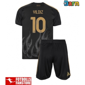 Juventus Kenan Yildiz #10 Tredje Tröja Barn 2026-27 Kortärmad (+ Korta byxor)