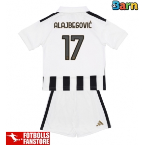 Juventus Kerim Alajbegovic #17 Hemmatröja Barn 2026-27 Kortärmad (+ Korta byxor)