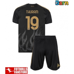 Juventus Khephren Thuram #19 Tredje Tröja Barn 2026-27 Kortärmad (+ Korta byxor)