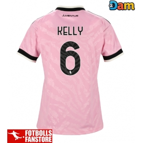 Juventus Lloyd Kelly #6 Bortatröja Dam 2026-27 Kortärmad