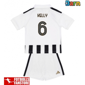 Juventus Lloyd Kelly #6 Hemmatröja Barn 2026-27 Kortärmad (+ Korta byxor)