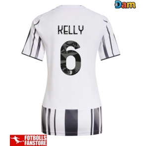 Juventus Lloyd Kelly #6 Hemmatröja Dam 2025-26 Kortärmad