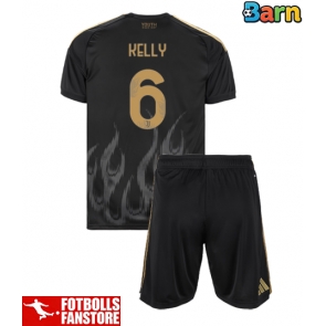 Juventus Lloyd Kelly #6 Tredje Tröja Barn 2026-27 Kortärmad (+ Korta byxor)