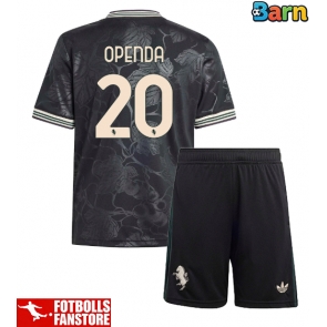 Juventus Lois Openda #20 Tredje Tröja Barn 2025-26 Kortärmad (+ Korta byxor)