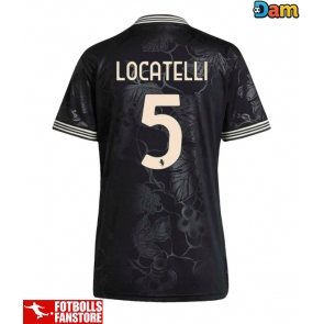 Juventus Manuel Locatelli #5 Tredje Tröja Dam 2025-26 Kortärmad