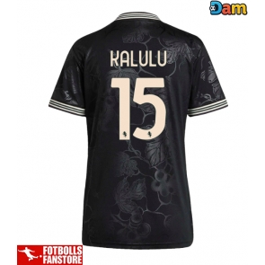 Juventus Pierre Kalulu #15 Tredje Tröja Dam 2025-26 Kortärmad