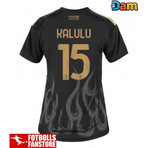 Juventus Pierre Kalulu #15 Tredje Tröja Dam 2026-27 Kortärmad