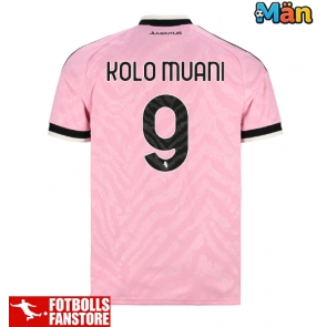 Juventus Randal Kolo Muani #9 Bortatröja 2026-27 Kortärmad