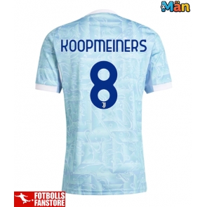 Juventus Teun Koopmeiners #8 Bortatröja 2025-26 Kortärmad